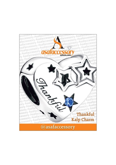 Thankful Kalp Charm Asafaccessory Mavi