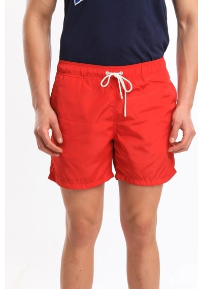 Superfly Swimshort Erkek Kırmızı Şort 21678-17 Siyah