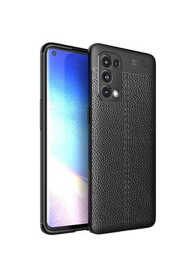 Oppo Reno 5 5g Kılıf Zore Niss Silikon Kapak Siyah
