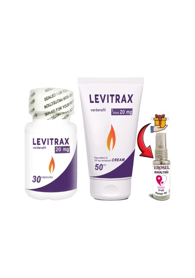 Naturalia : 30lu Levitrax Kapsül + 50 Ml Levitrax Krem: Erkeklerin Performanslarına Özel Set + Hedi