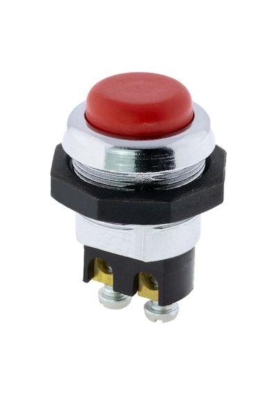 Powermaster Yaylı 22 Mm Metal 2p Marş-korna Butonu Ic-180-1
