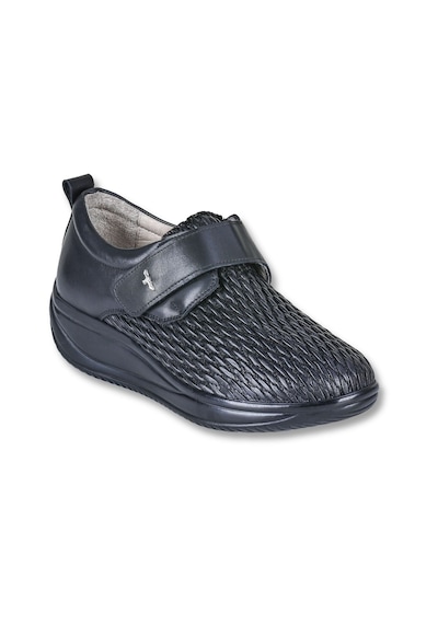 Dr.comfort Dr.5601 Rocker Bottom Lastikli Ortopedik Deri Ayakkabı Diyabetik & Konfor Siyah Dr.comfort Dr.5601 Rocker Bottom Lastikli Ortopedik Deri Ayakkabı Diyabetik & Konfor Siyah