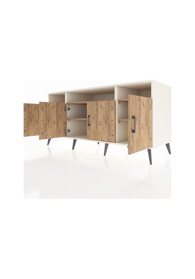 Kronos Konsol 6 Raflı 4 Kapaklı 176x59x83 Aytaşı-çam/çam Çam/çam Kronos Konsol 6 Raflı 4 Kapaklı 176x59x83 Aytaşı-çam/çam Çam/çam