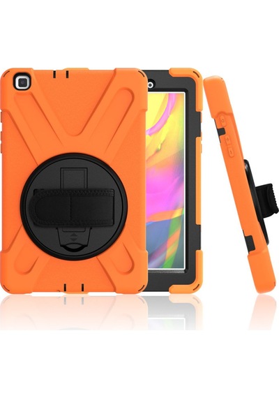 Galaxy T290 Tab A 8 Kılıf Amazing Tablet Kapak - Turuncu Diğer
