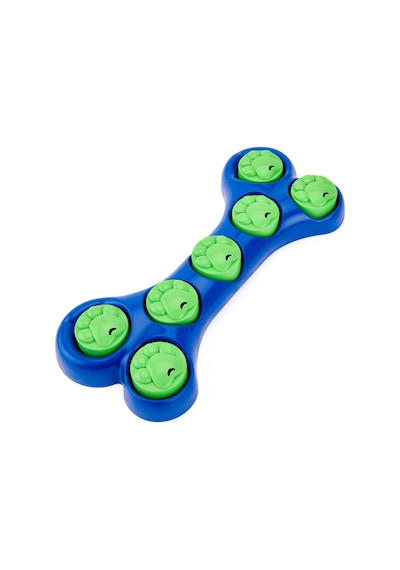 Froggoo Köpek Ödül Puzzle Oyuncağı - Mavi / Yeşil - 39 Cm