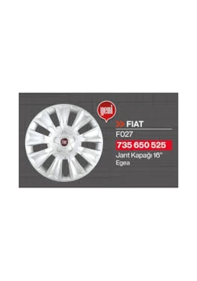 Fiat Egea Jant Kapağı 16 İnç 735650525