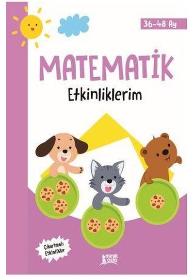 Matematik Etkinliklerim 36-48 - Minik Ada Yayınları
