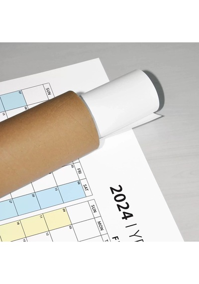 2027 Amerikan Standardı Takvim, Yıllık Planlayıcı Duvar Takvimi, Sunday Start Wall Planner Çok Renkli