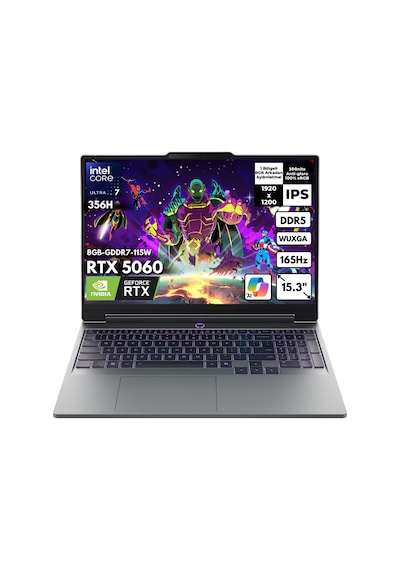 Lenovo LOQ 15IPH11 83SL001ATRHMF9 Ultra 7 356H 48 GB 2 TB SSD RTX5060 15.3" Free Dos Dizüstü Bilgisayar