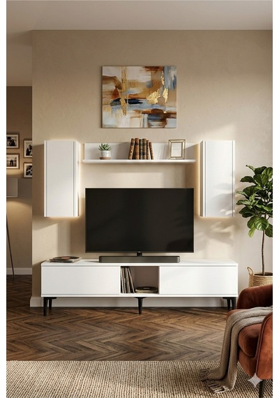 Tvr1599 Aplos Tv Ünitesi Takımı 150cm Beyaz