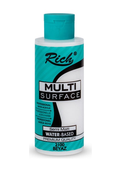 Rich Multi Surface Her Yüzey için Akrilik Boya 120 Cc. - 2100 Bey