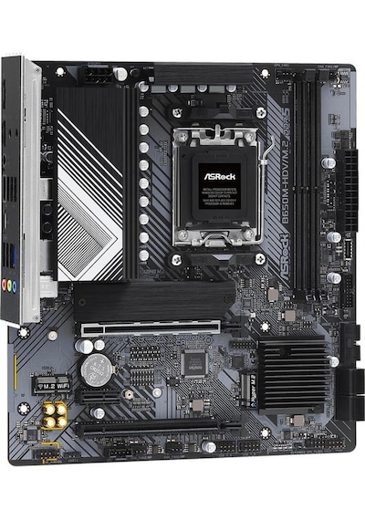 Asrock B650M-HDV/M.2 AMD B650 7200 MHz (OC) DDR5 Soket AM5 mATX Anakart
