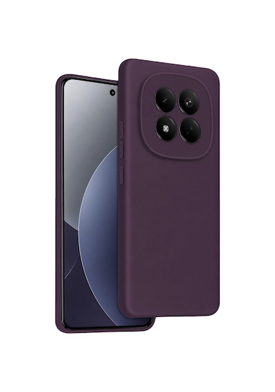 Xiaomi Redmi Note 15 4g Uyumlu First Silikon - Mürdüm