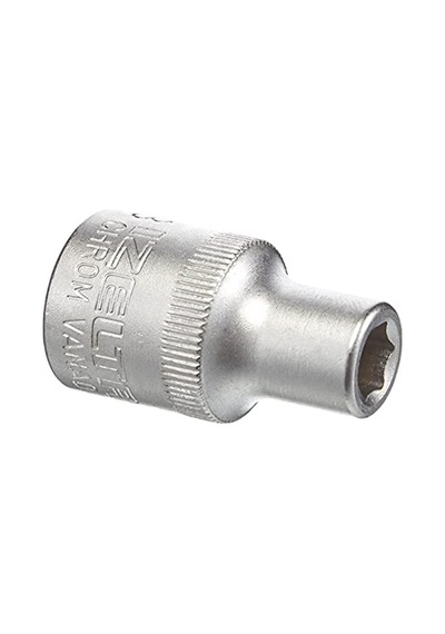1113061008 1/2" Altı Köşe Lokma Anahtar, Krom, 8 Mm