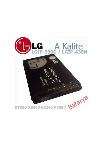 Lgıp-330G / Lgıp-430N Batarya Kt520 Kt-520 Ks360 Kf240 Kf300 Uyum