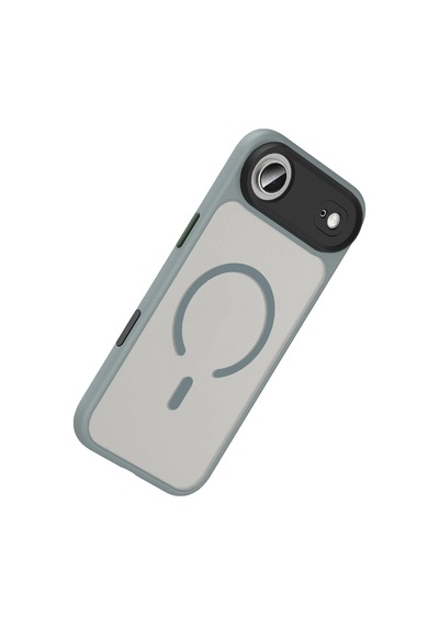 Joko - 192 - Apple Apple iPhone Uyumlu 17 Air Megane Magsafe Kapak - - Glblseme - Titan Gri
