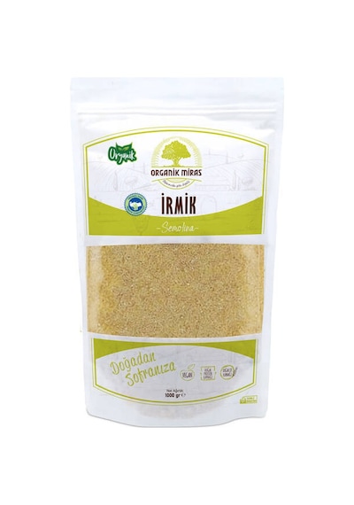 Organik İrmik 1kg