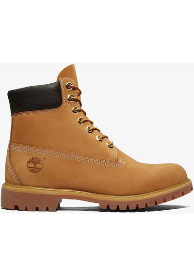 Timberland Premium 6 Inch Lace Up Waterp Erkek Sarı Outdoor Ayakkabı-9004 Sarı