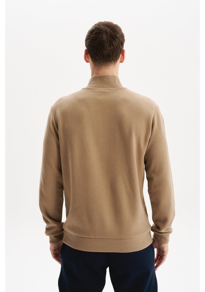 AR-MA Arma Erkek Regular Fit Yarım Fermuar Dik Yaka Sweatshirt Selanik Örme %65 Pamuk %35 Polyester K30554698102 Gri AR-MA Arma Erkek Regular Fit Yarım Fermuar Dik Yaka Sweatshirt Selanik Örme %65 Pamuk %35 Polyester K30554698102 Gri