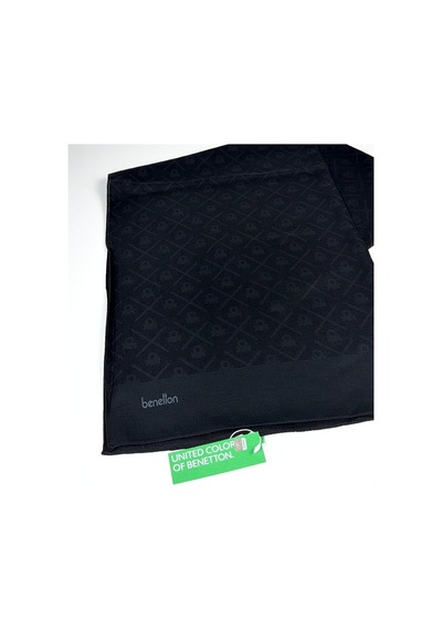 Benetton Elegante Uno Şal 1025 Siyah