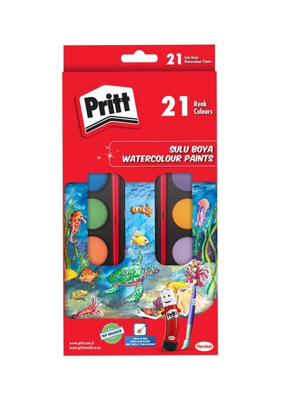 Pritt Sulu Boya 21'li - 5 Adet Tarı