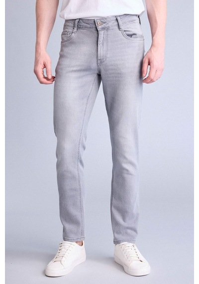 Defacto Pedro Slim Fit Yıkanmış Görünümlü Jean Pantolon G8529ax26smnm18 Gri-nm18