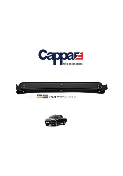 Cappafe Toyota Uyumlu Hilux Ön Cam Güneşliği Siperlik Şapka 2012-2015
