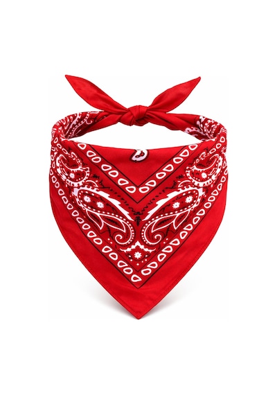 Zvnm Kırmızı Kovboy Fuları Çocuk Bandana Zcv12
