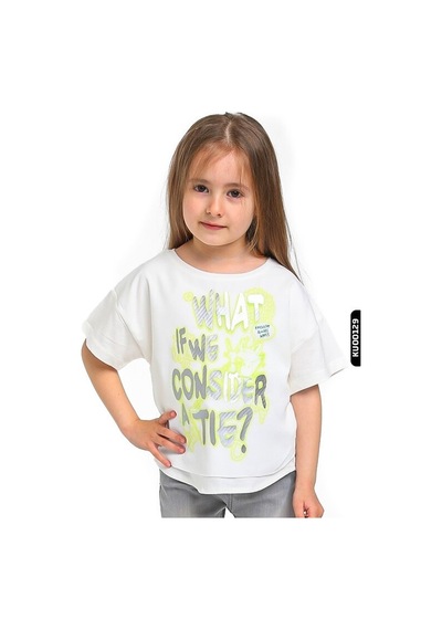 Xo Kids Kız Çocuk Tişört 1-5 Yaş 35547 Sarı