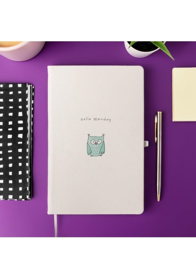 Monday Minimalist Çizgili Not Defteri 13 Cm X 21 Cm 100 Yaprak