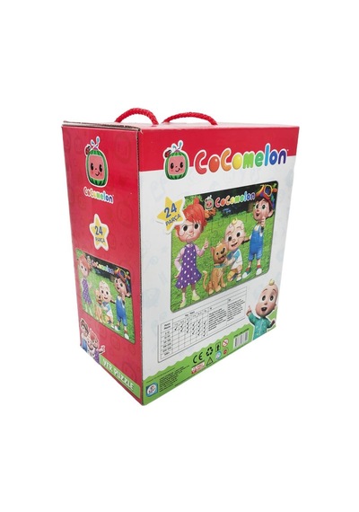 Laço Kids Cocomelon Büyük Yer Puzzle 24 Parça Çocuklar Için Eğitici Yapboz