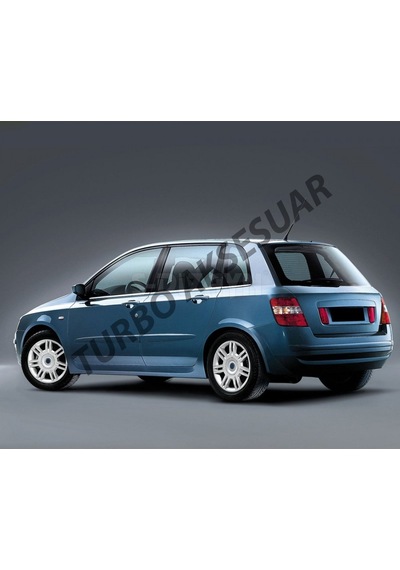 S-Dizayn  Fiat Stilo Cam Çıtası 6 Prç Krom 1998 Üzeri