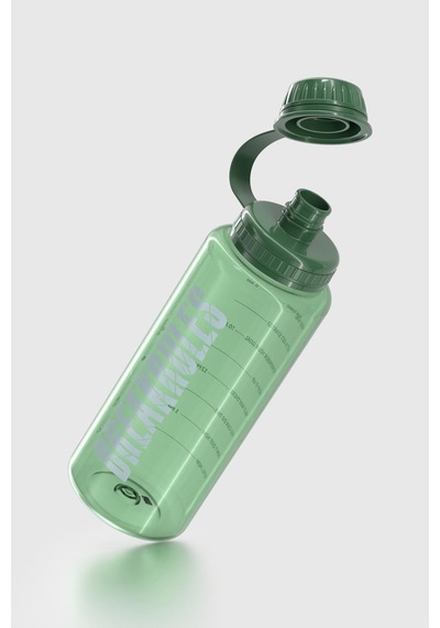 Renga Ege Yazı Desenli 1000 Ml Tritan Matara 912141 Yeşil Yeşil