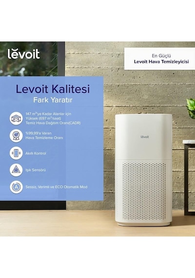 Levoit Core 600S Akıllı Hava Temizleme Cihazı