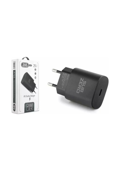 Subzero Sg63 25w Pd Turbo Type-c Ev Şarj Başlığı Hızlı Şarj, Ce Sertifikalı
