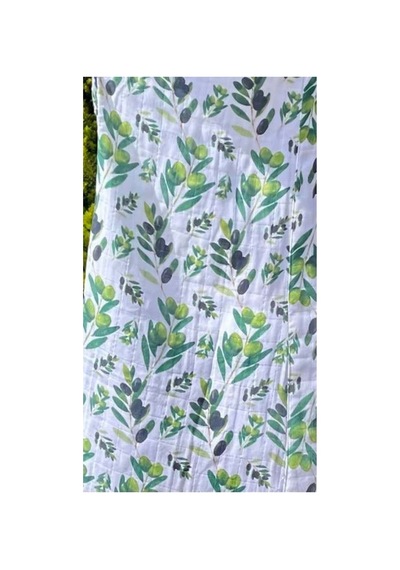 Lila Mare Muslin Kimono Renkli Renkli
