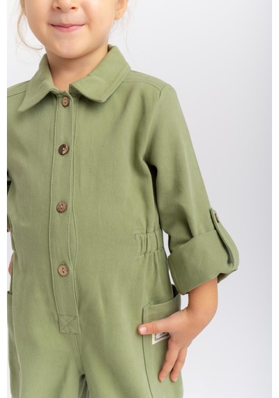 Cigit Gabardin Tulum 2-7 Yaş Olive Yeşil