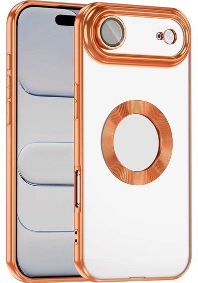Apple Uyumlu iPad iPhone 17 Air Kılıf Kamera Korumalı Logo Gösteren Zore Omega Kapak Çok Renkli
