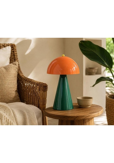 Doqu Home Jungle Muse Tropic Abajur Turuncu