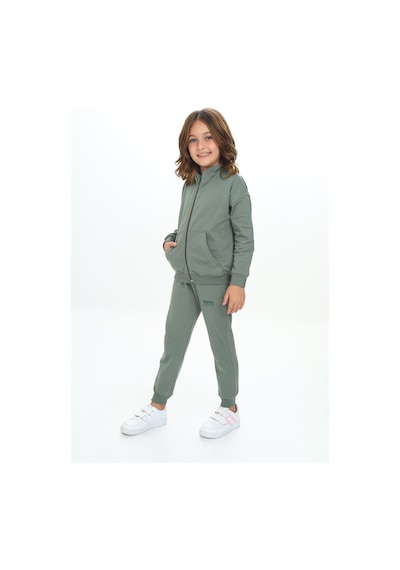 Toontoy Kids Toontoy Kız Çocuk Cool Style Baskılı Eşofman Takım Yeşil