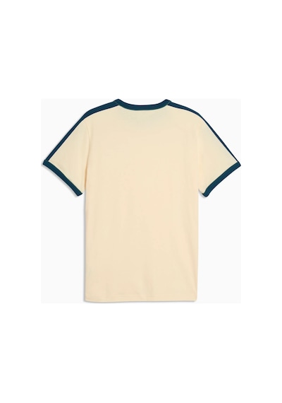 Puma T7 Ringer Tee Erkek Krem Tişört 636726-88