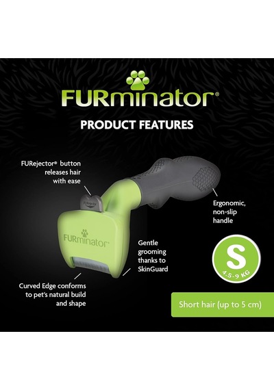 Furminator Kisa Tüylü Köpekler İçin - Small