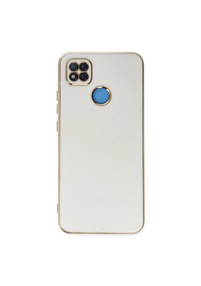 Xiaomi Redmi 9c Kılıf Volet Silikon - Beyaz -