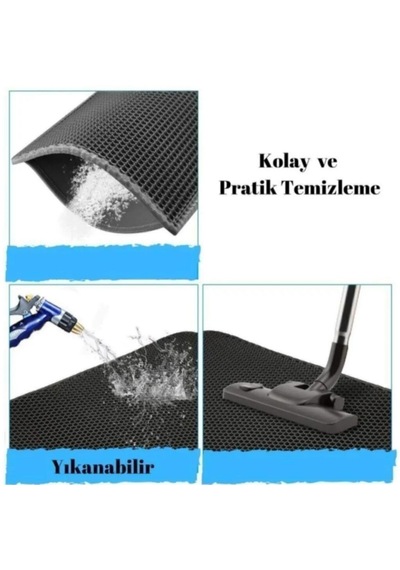 Hasby Elekli Kedi Tuvaleti Önü Paspası 60 x 45 CM