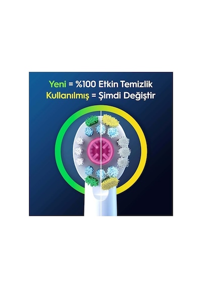 Oral-b 3d White X-filament Şarjlı Diş Fırçası Yedek Başlığı 4 Adet