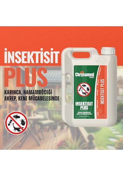 Chrysamed İnsektisitt Plus Karınca Hamamböceği Akrep Kene 2 L