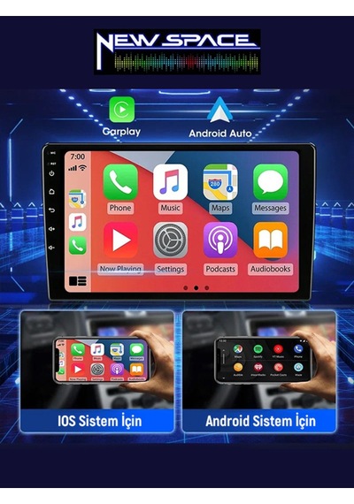 Toyota Corolla Android 4gb Ram 64gb Rom 8 Çekirdek Carplay Multimedya