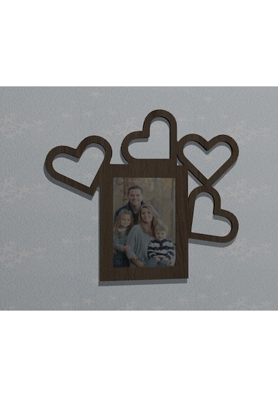 Aile Fotoğraf Albüm,Resim Çerçevesi ; Çerçeve-04306