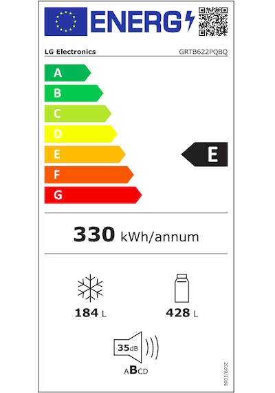LG GRTB622PFBQ.APYPLTK 612 L Inox Buzdolabı