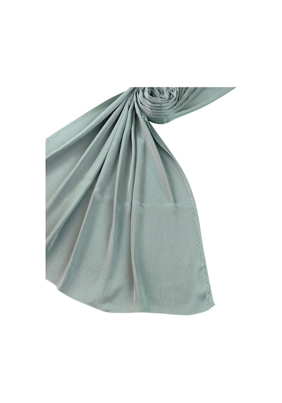 Mim Eşarp Mısırlı Eşarpları Taşlı Jan Jan Abiye Şal 75x190 Cm Yeşil